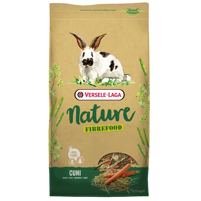 Versele-Laga Nature Cuni Fibrefood Rabbit Food 8kg*