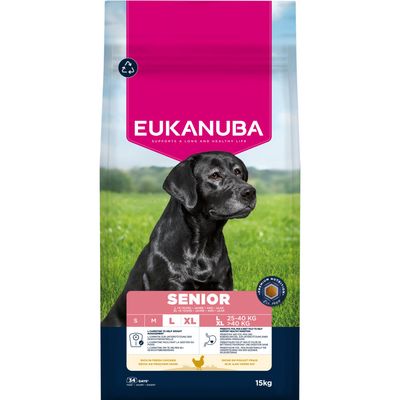 Eukanuba Premium Nutrition Senior Large & Giant Breed Chicken 15kg