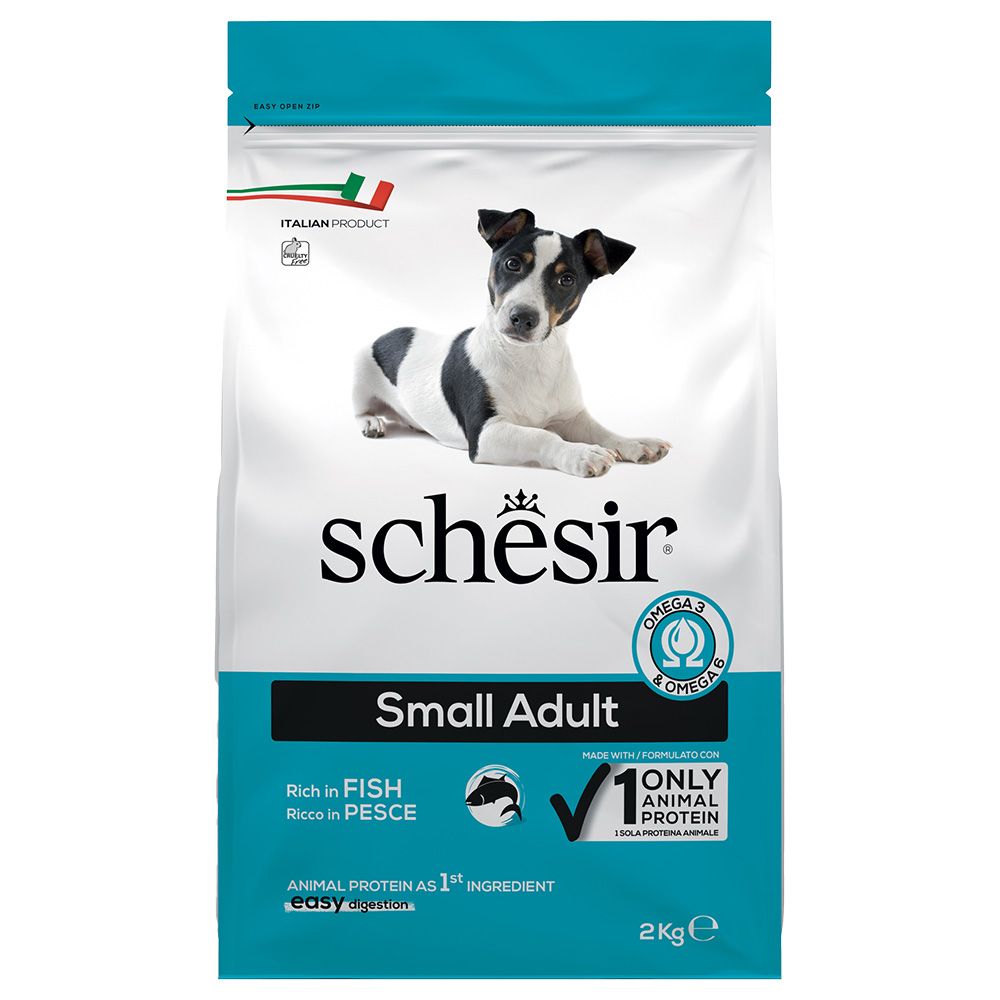 Schesir Dog Small Adult with Fish 2kg