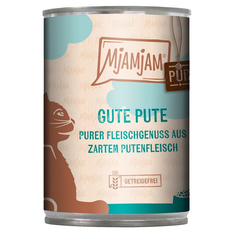 MjAMjAM Pure Meat Pleasure Mixed Pack 6 x 400g Mixed Pack (3 Varieties)