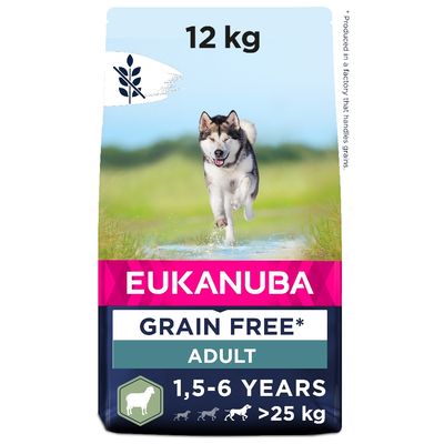 Eukanuba Grain Free Large Breed Adult - Lamb 12kg