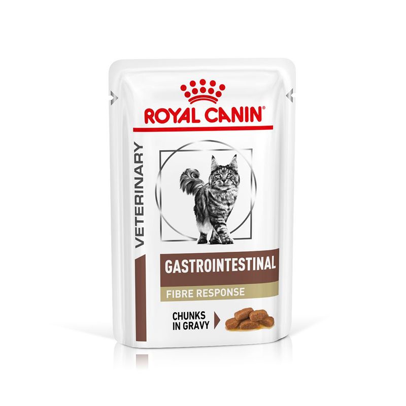Royal Canin Veterinary Cat - Gastrointestinal Fibre Response in Gravy 12 x 85g