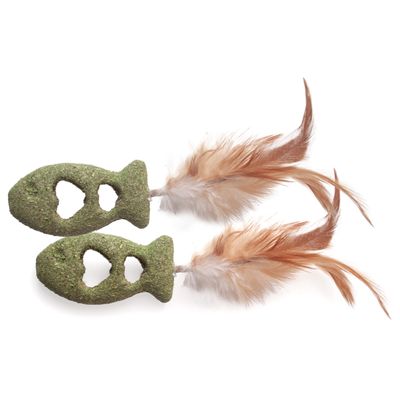 Aumüller Featherfish for Cats Set of 2