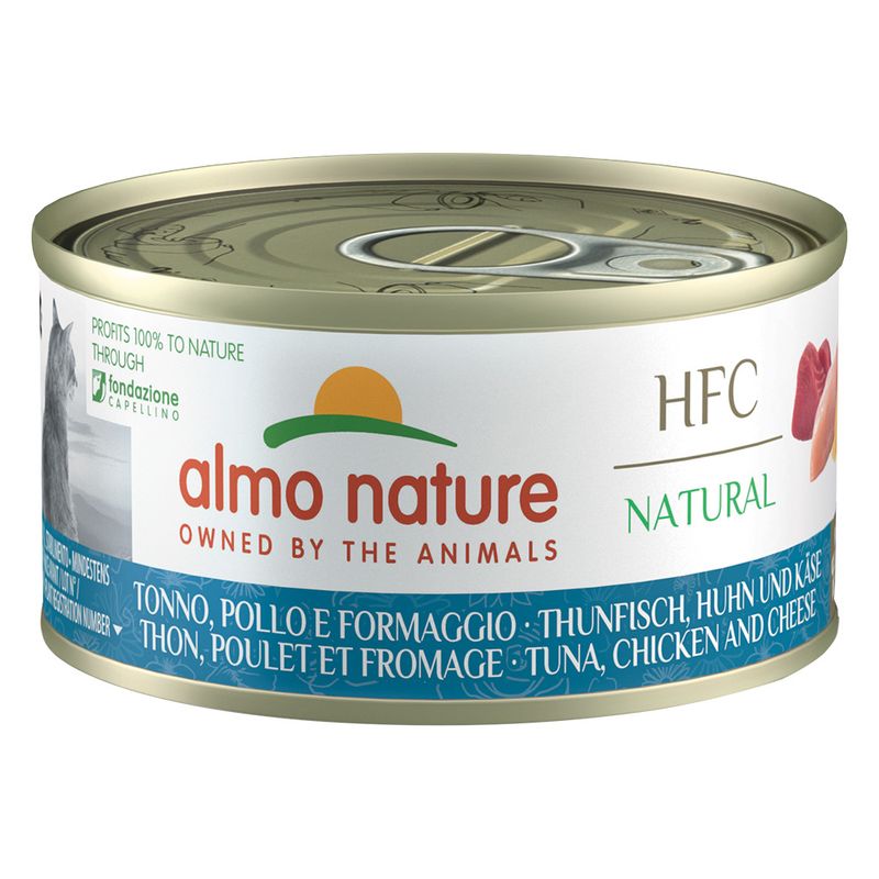 Almo Nature Saver Pack 24 x 70g HFC Natural Atlantic Tuna