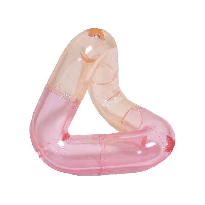 Bobby Dog Toy Pyramid Blue: 14.1 x 14.1 x 9.2cm (L x W x H)