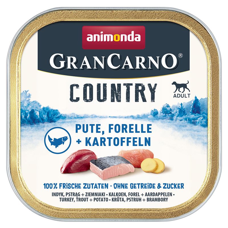 animonda GranCarno Adult Country Saver Pack 44 x 150g Beef, Goose & Pumpkin