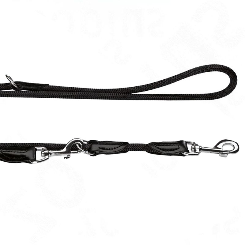 HUNTER Freestyle Adjustable Lead - Black 200cm