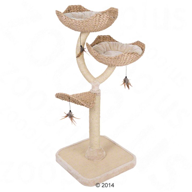 Flower Cat Tree Cream
