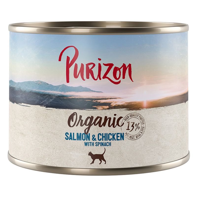 Purizon Organic Saver Pack 24 x 200g Duck & Chicken with Courgette