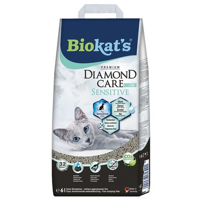 Biokat's Diamond Care Sensitive Classic Cat Litter 6l