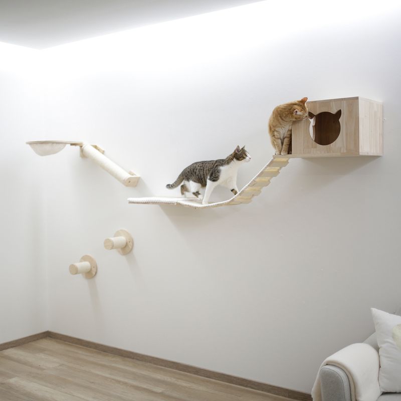 Kerbl Pet Anden Climbing Wall for Cats Set of 7