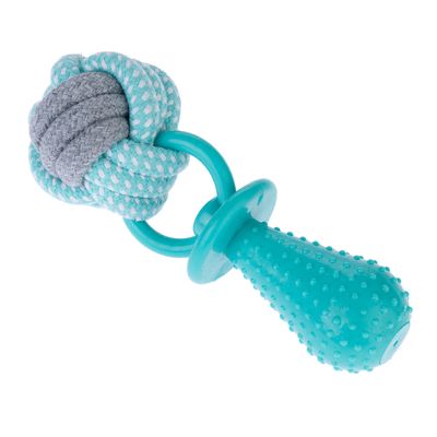 TIAKI Rope Ball Chew Toy with Dummy diameter 7 x (L) 19 cm