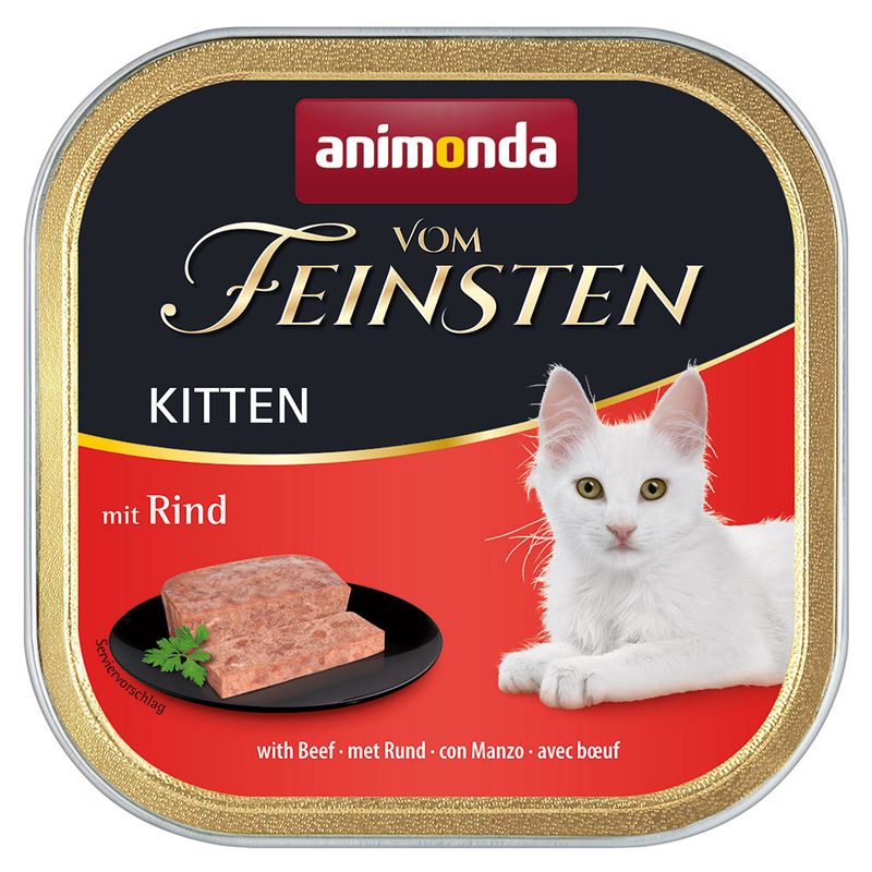 animonda Vom Feinsten Kitten Megapack 96 x 100g Mixed Pack I