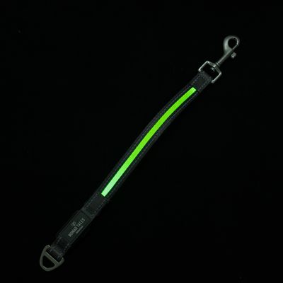 Nomad Tales Spirit USB LED Lead Extender - Neon Yellow & Grey Size S/M: approx. 39cm (L)