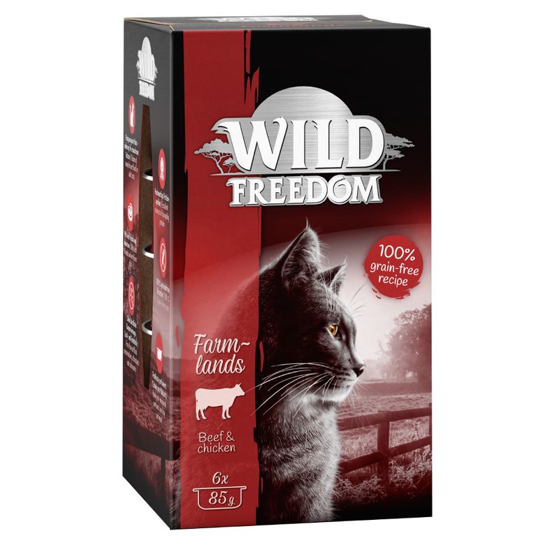 Wild Freedom Adult Trays Saver Pack 24 x 85g Mixed Pack