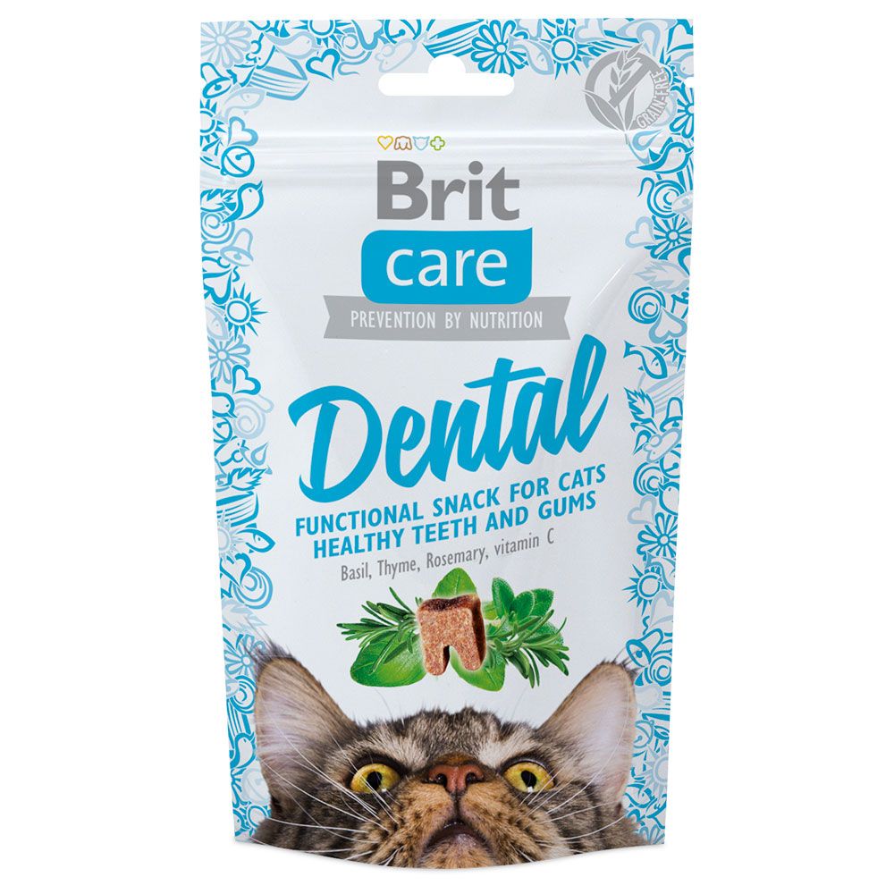 Brit Care Dental cat snack 50 g