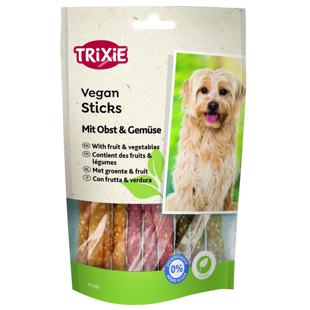 Trixie Vegan Sticks with Fruit & Vegetables 100g
