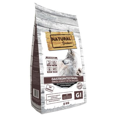 Natural Greatness Diet Vet Gastrointestinal Economy package: 2 x 6 kg