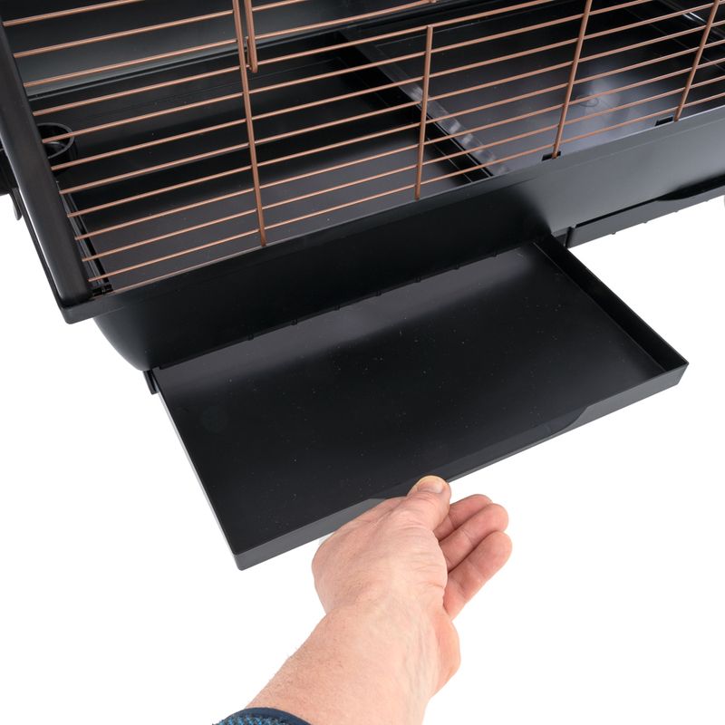 Modern Living Industrial Bird Cage 81 x 48 x 84 / 102 cm (L x W x H)