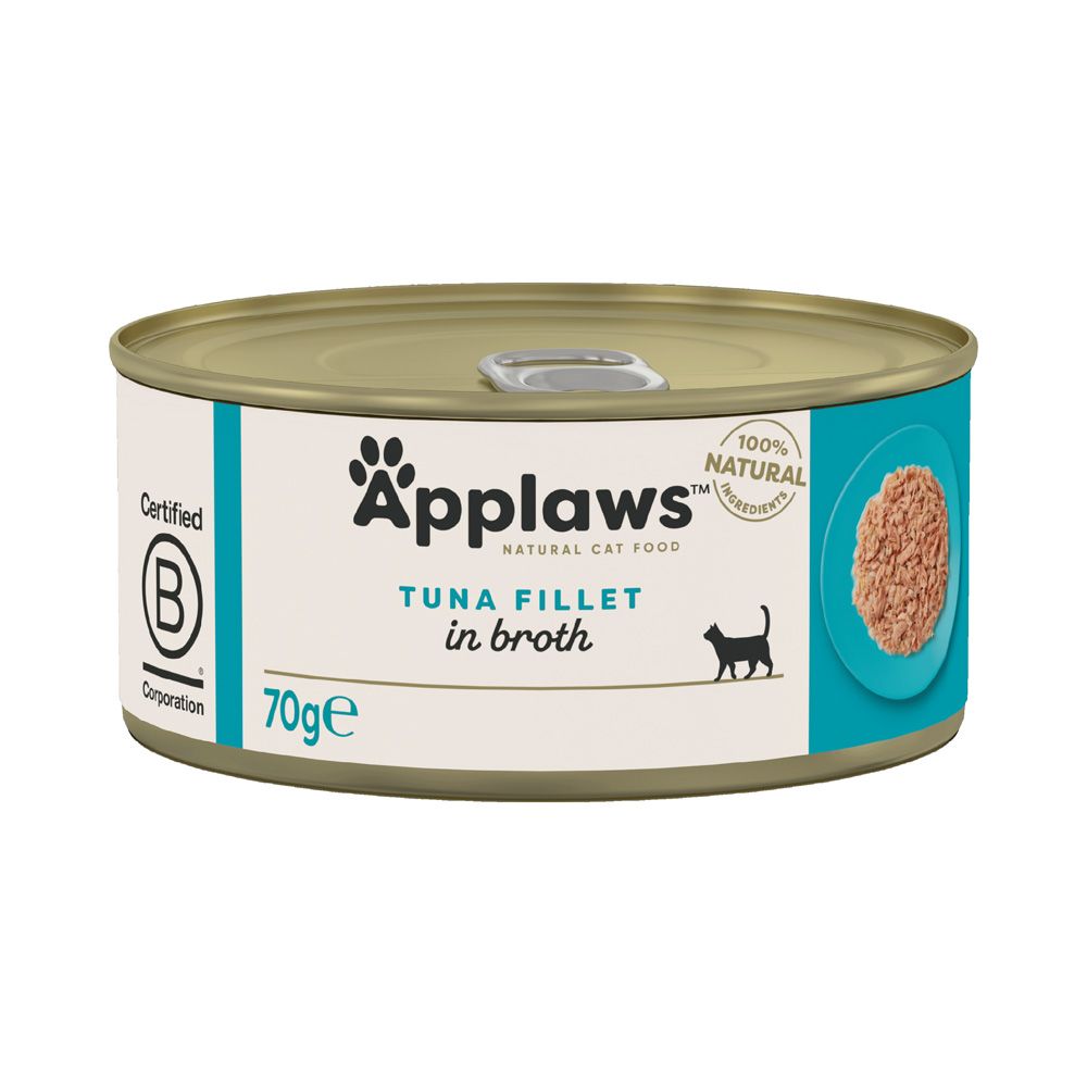 Applaws Cat Food 70g - Tuna / Fish Mixed Pack: Fish Collection 12 x 70g