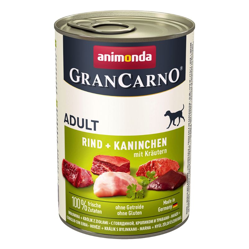 animonda GranCarno Original Adult Mixed Trial 6 x 400g Mix 3, 3 varieties
