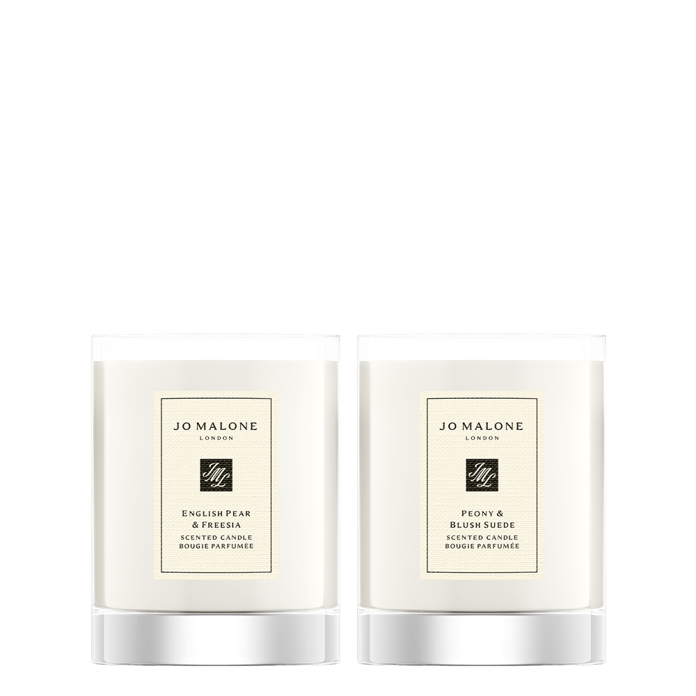 Luxury Floral Travel Candles Duo