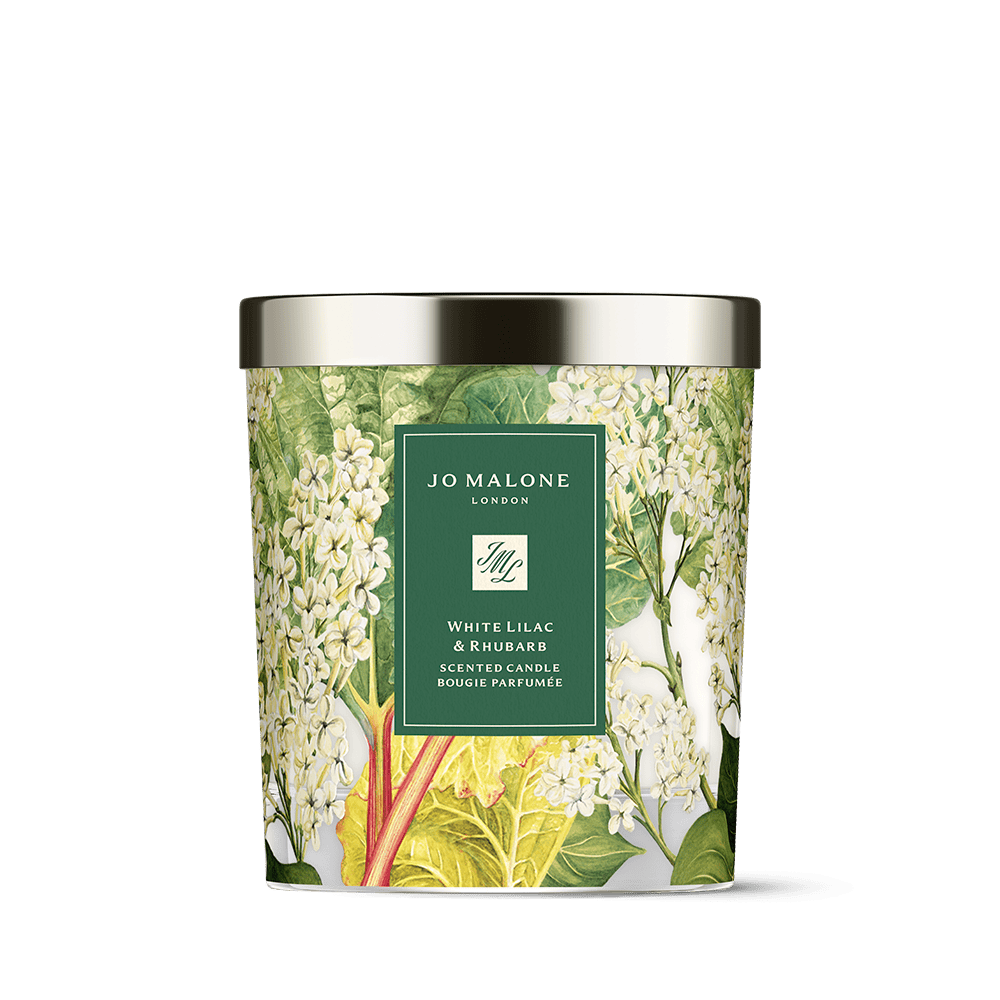 White Lilac & Rhubarb Charity Candle