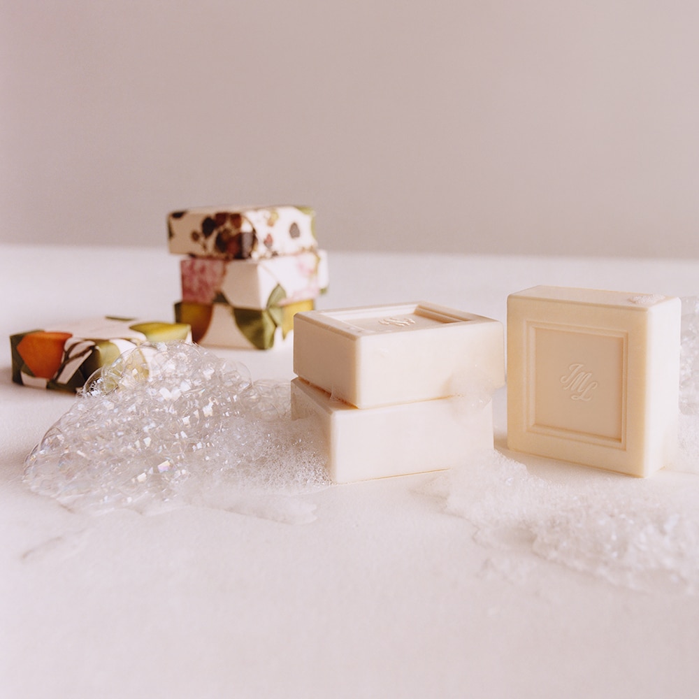 Peony & Blush Suede Soap