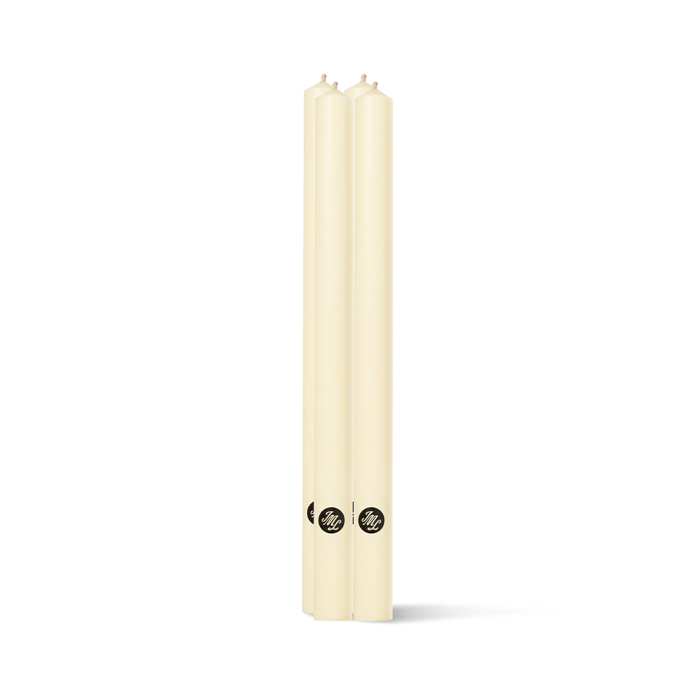 Grapefruit & Rosemary Townhouse Dining Candles With Holders