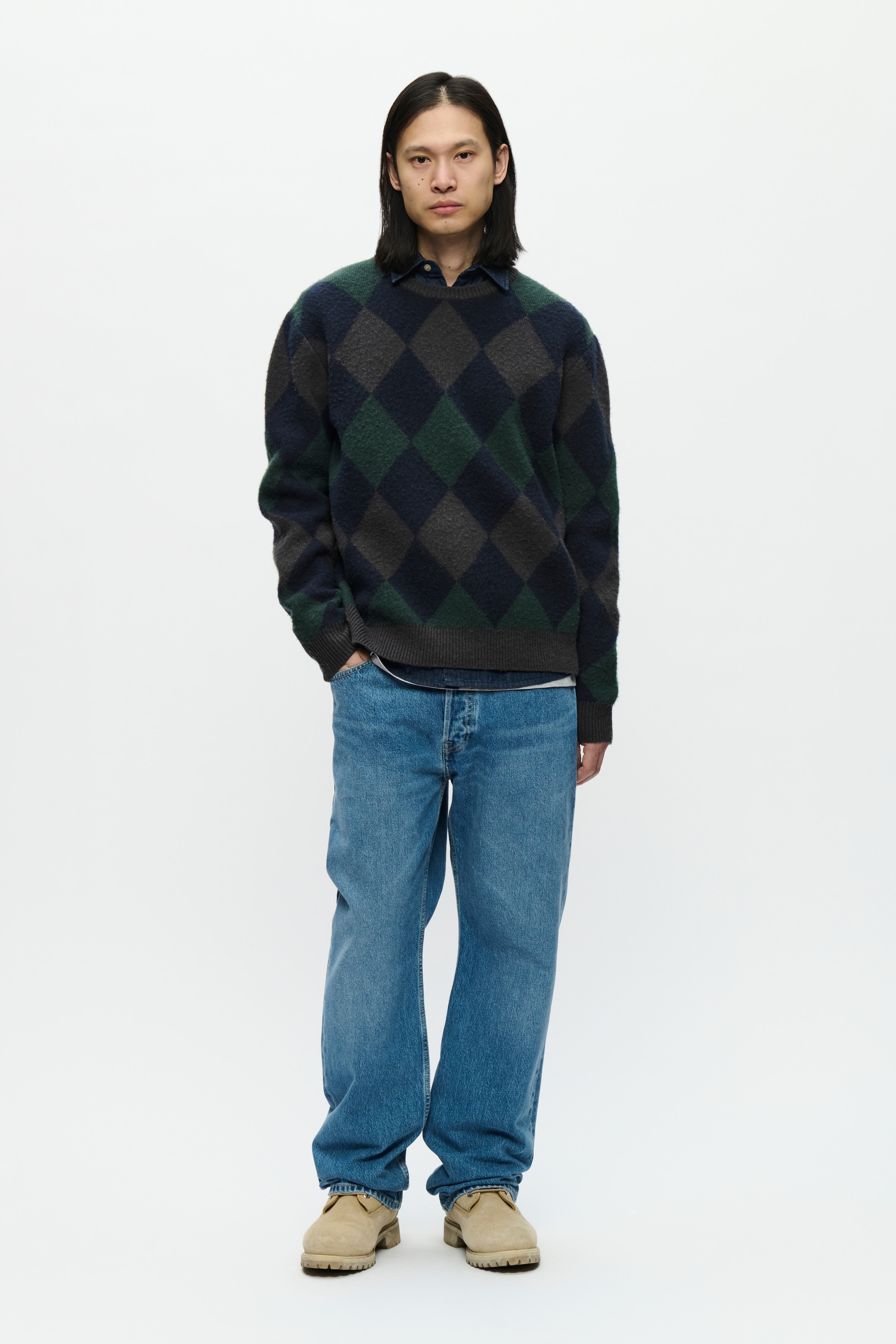 DOUBLE A BY W.W. MEN WWJan Pullover