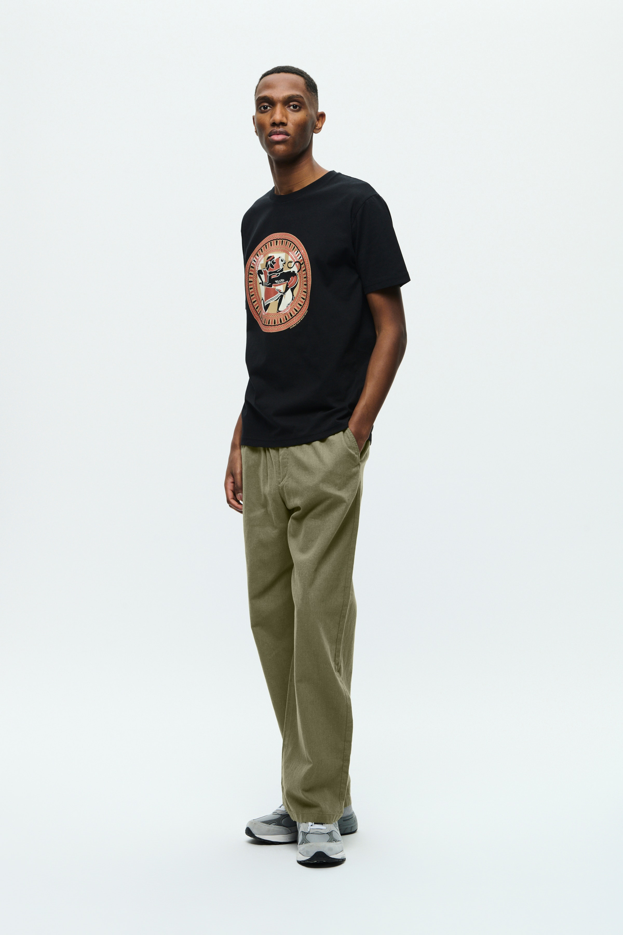 DOUBLE A BY W.W. MEN WWenoch Linen Trousers