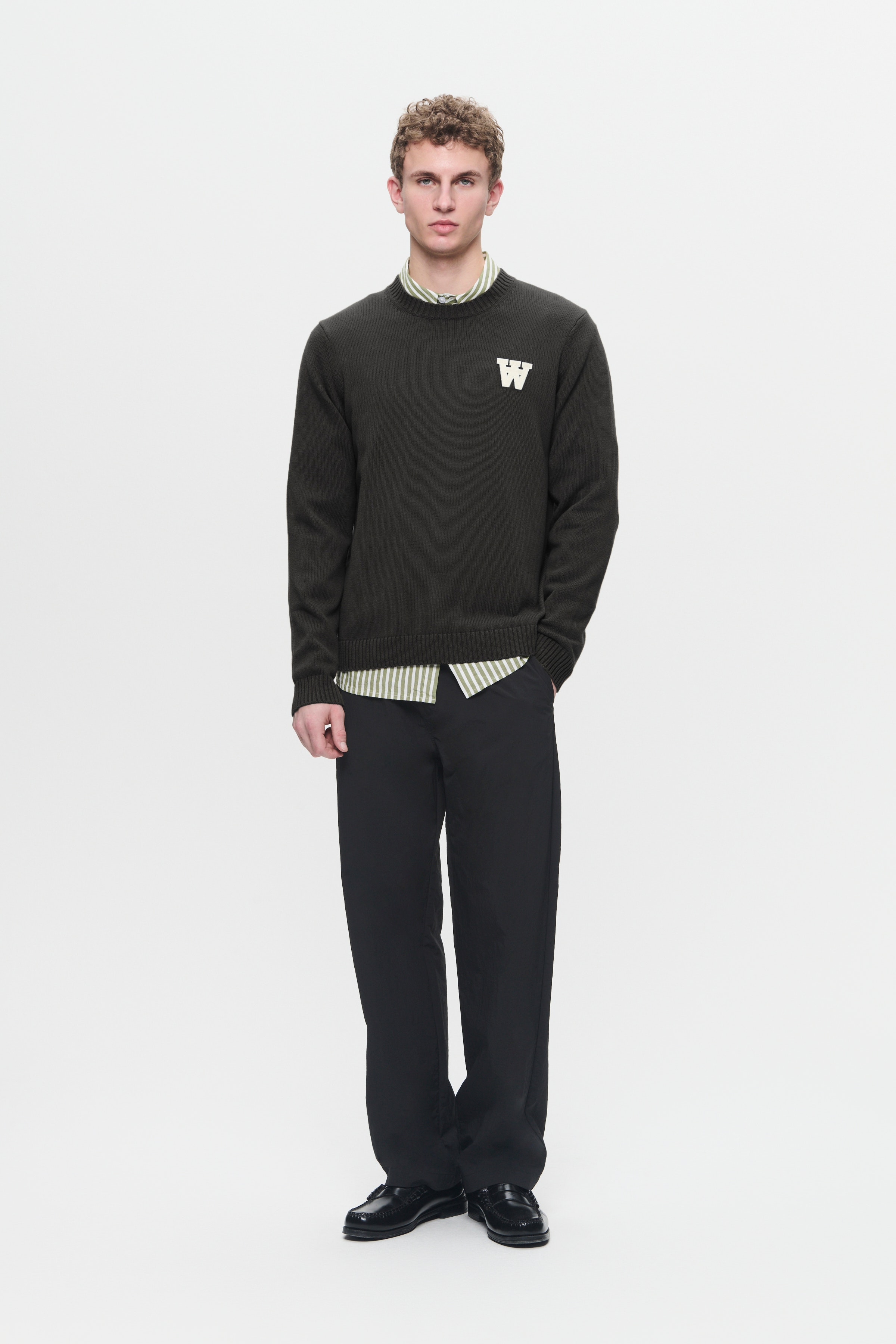 DOUBLE A BY W.W. MEN WWTay Pullover