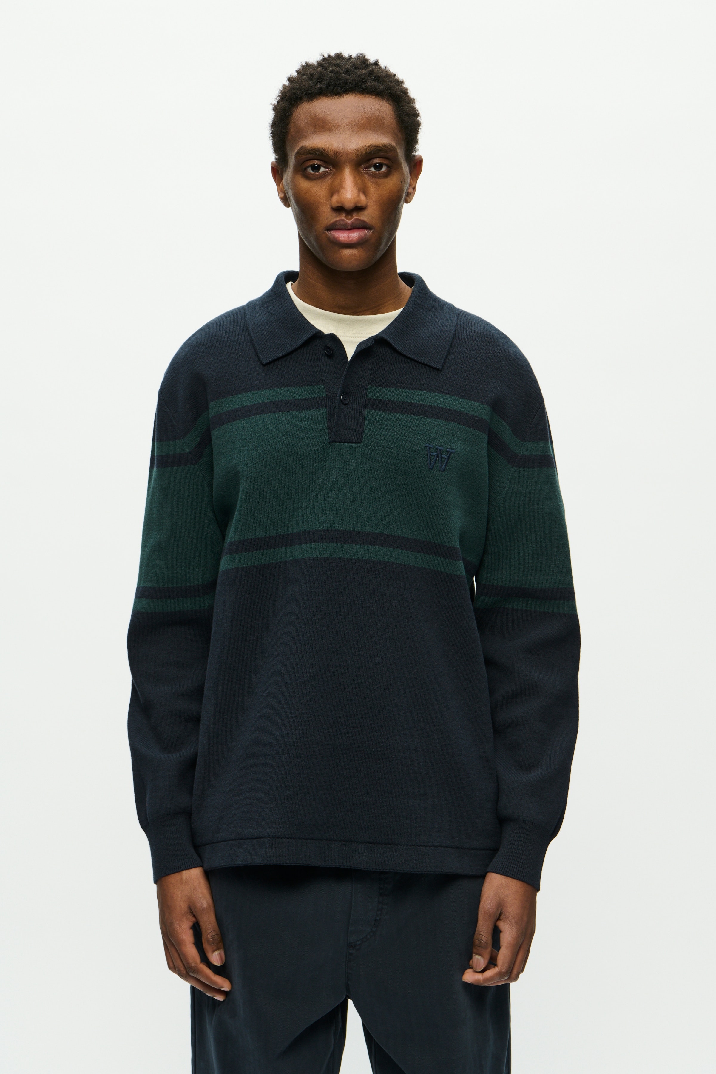 DOUBLE A BY W.W. MEN WWCurt Poloshirt