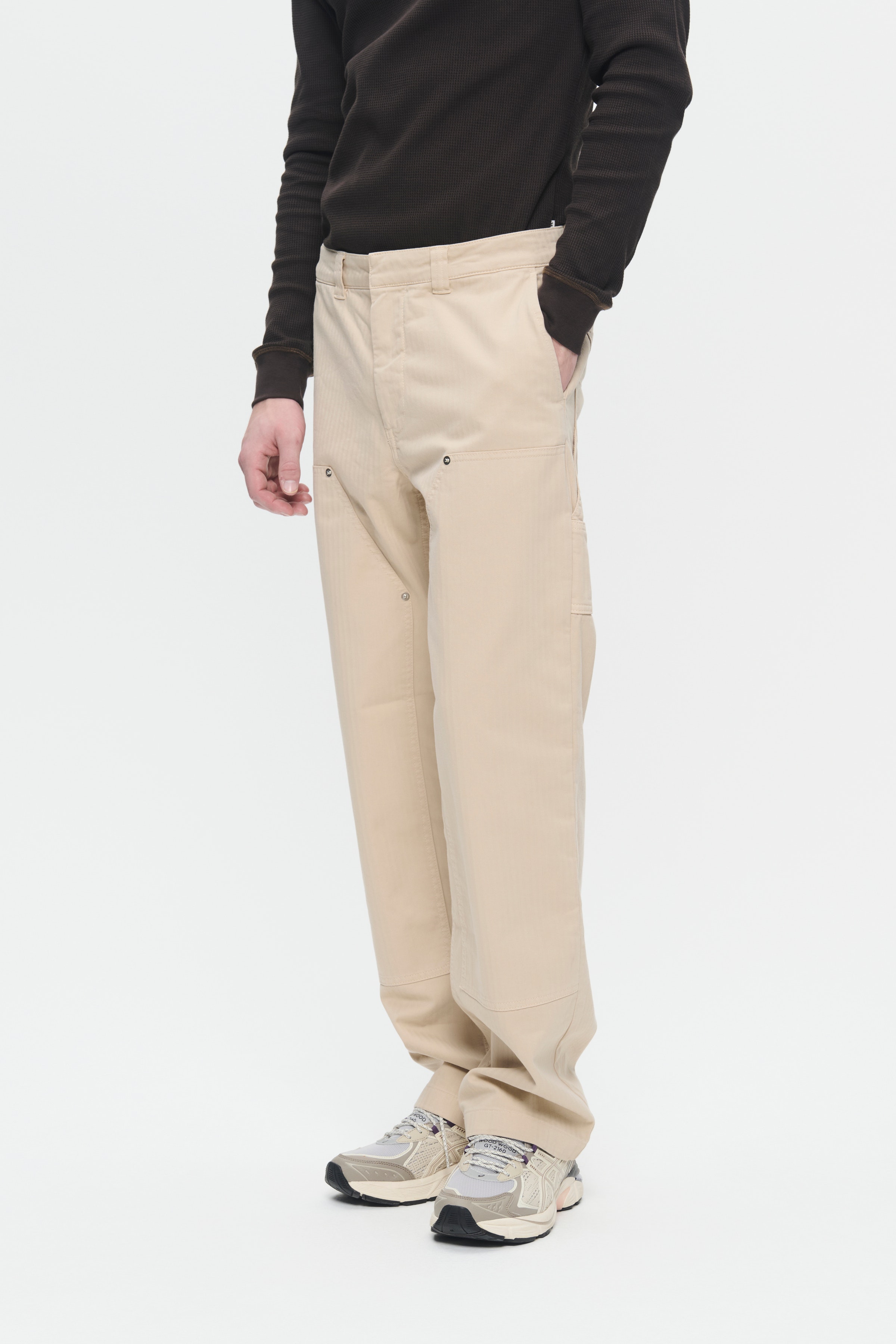 DOUBLE A BY W.W. MEN WWFed Workwear Trousers