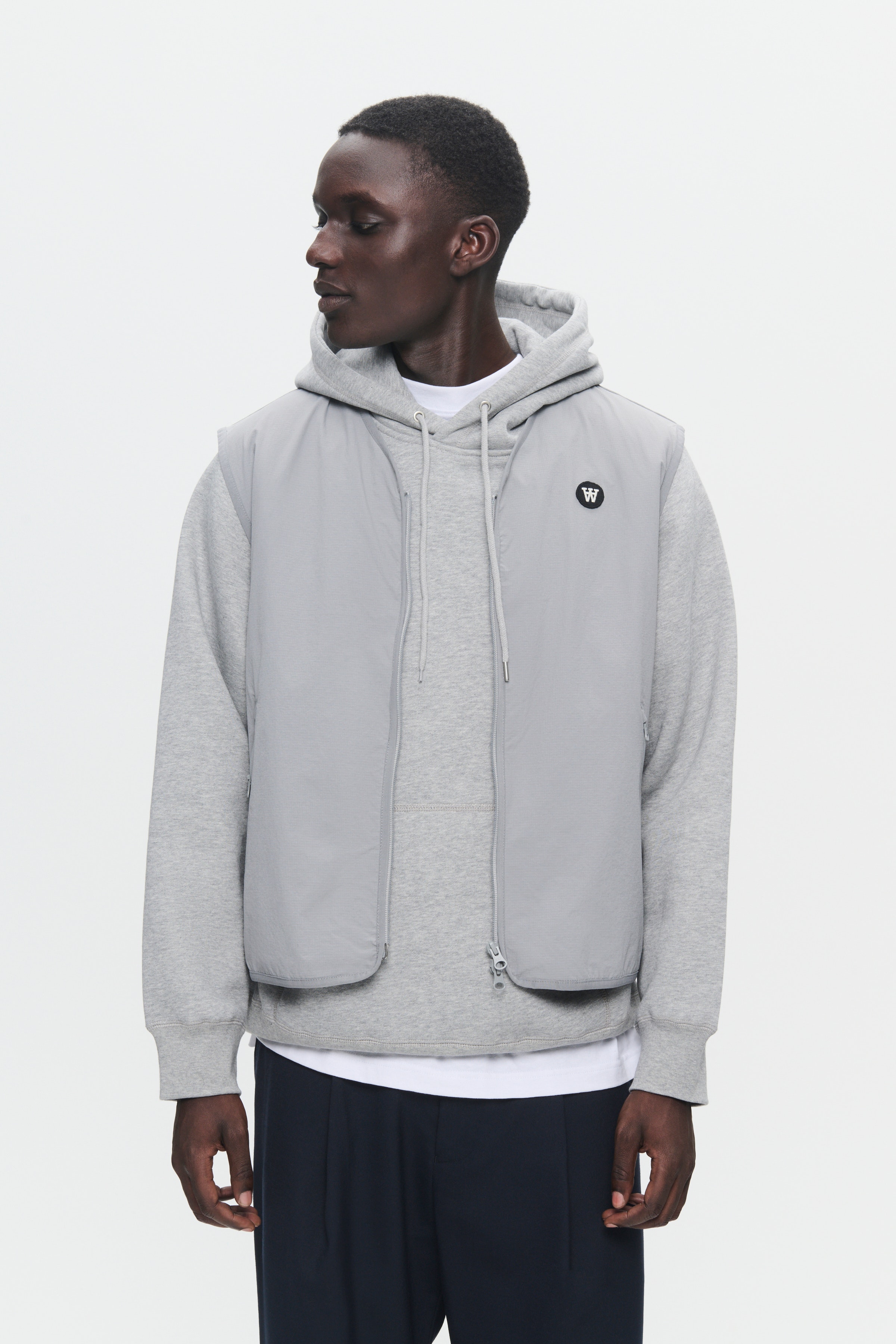 DOUBLE A BY W.W. MEN WWTeu Vest