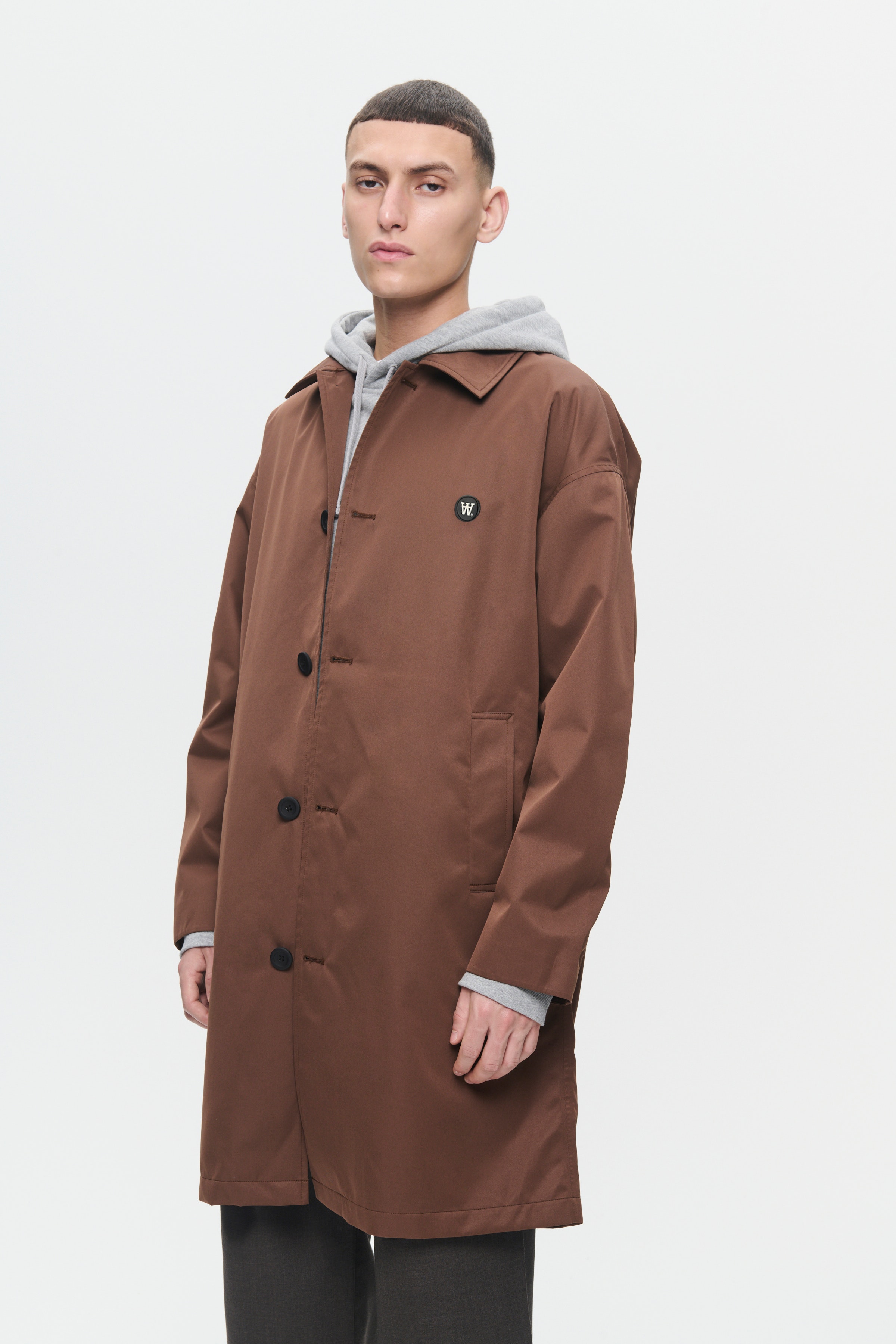 DOUBLE A BY W.W. MEN WWBrock Coat