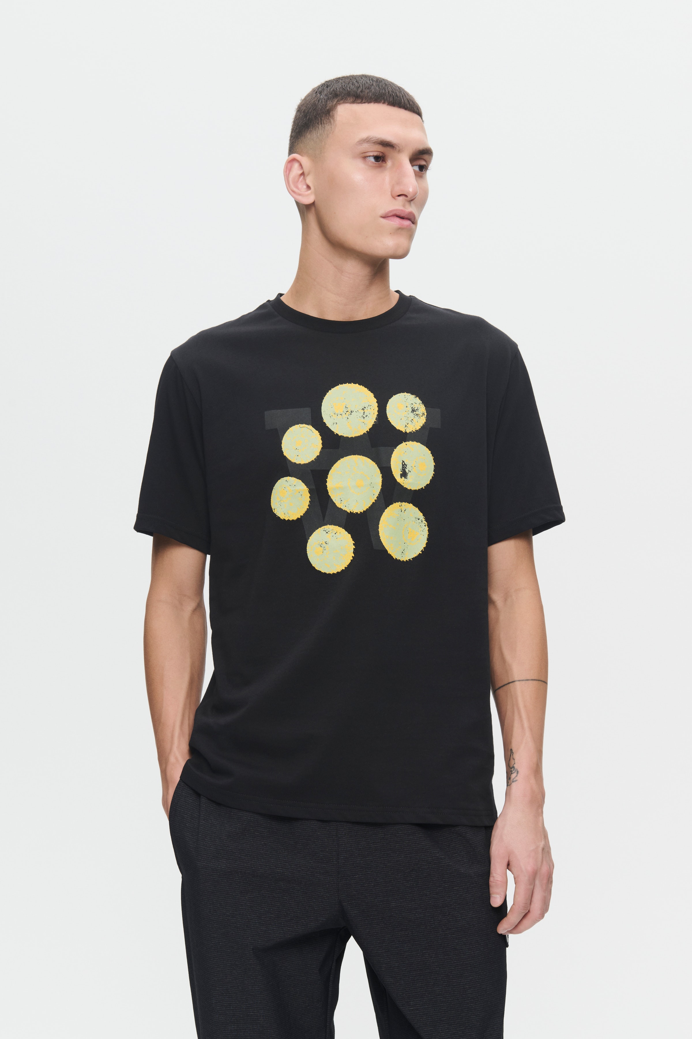 DOUBLE A BY W.W. MEN WWAce Eyes T-shirt