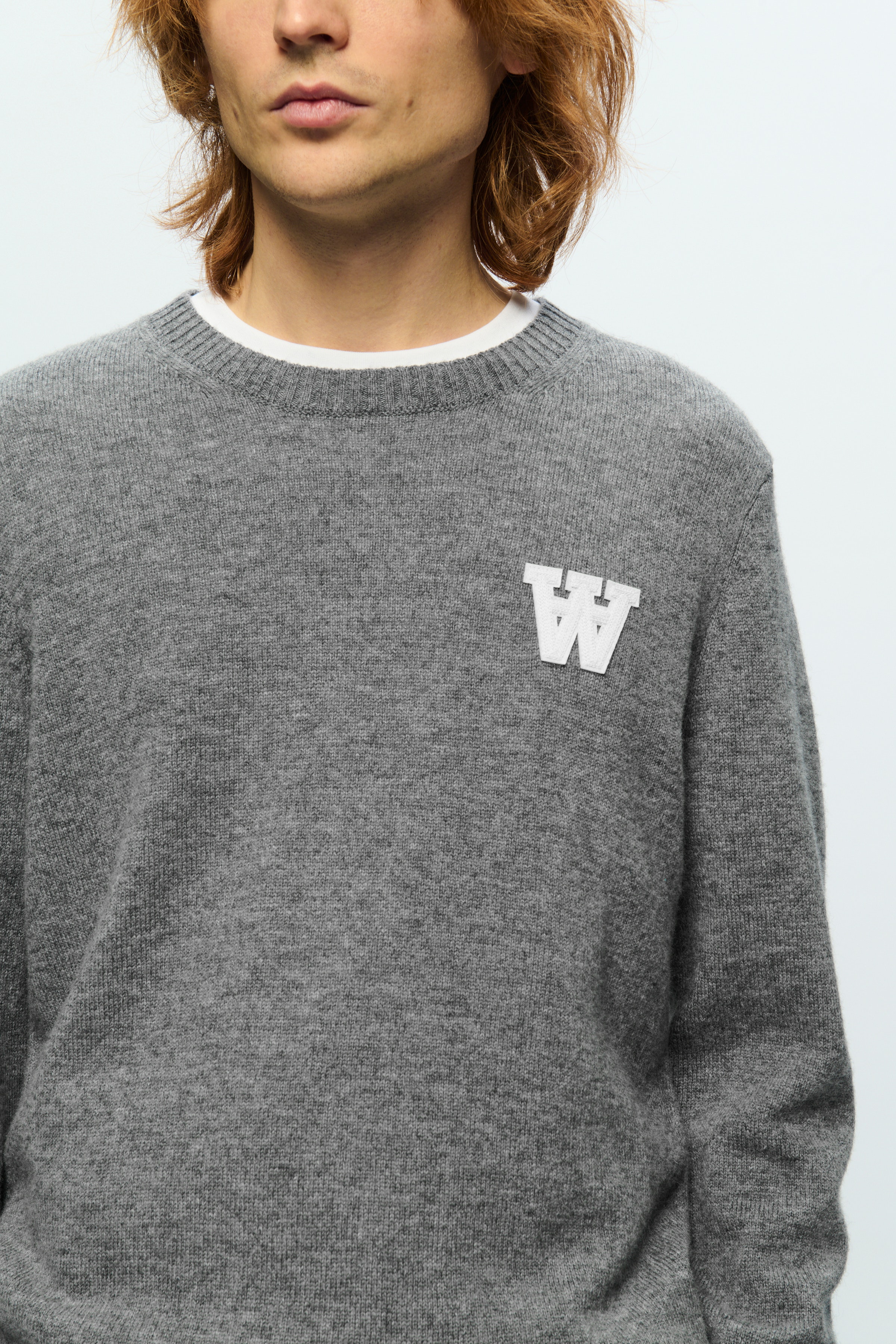 DOUBLE A BY W.W. MEN WWTay Lambswool Pullover