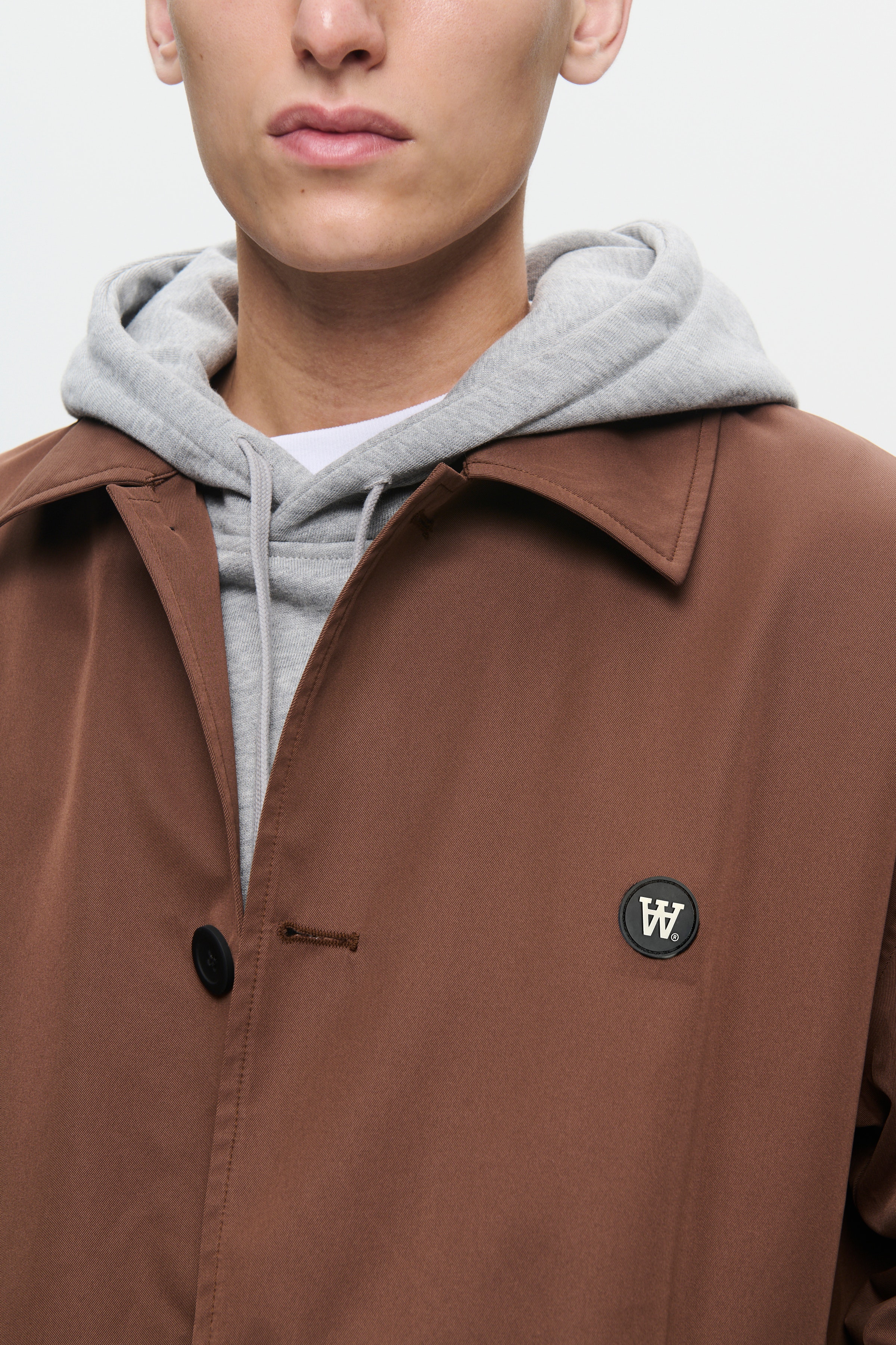 DOUBLE A BY W.W. MEN WWBrock Coat