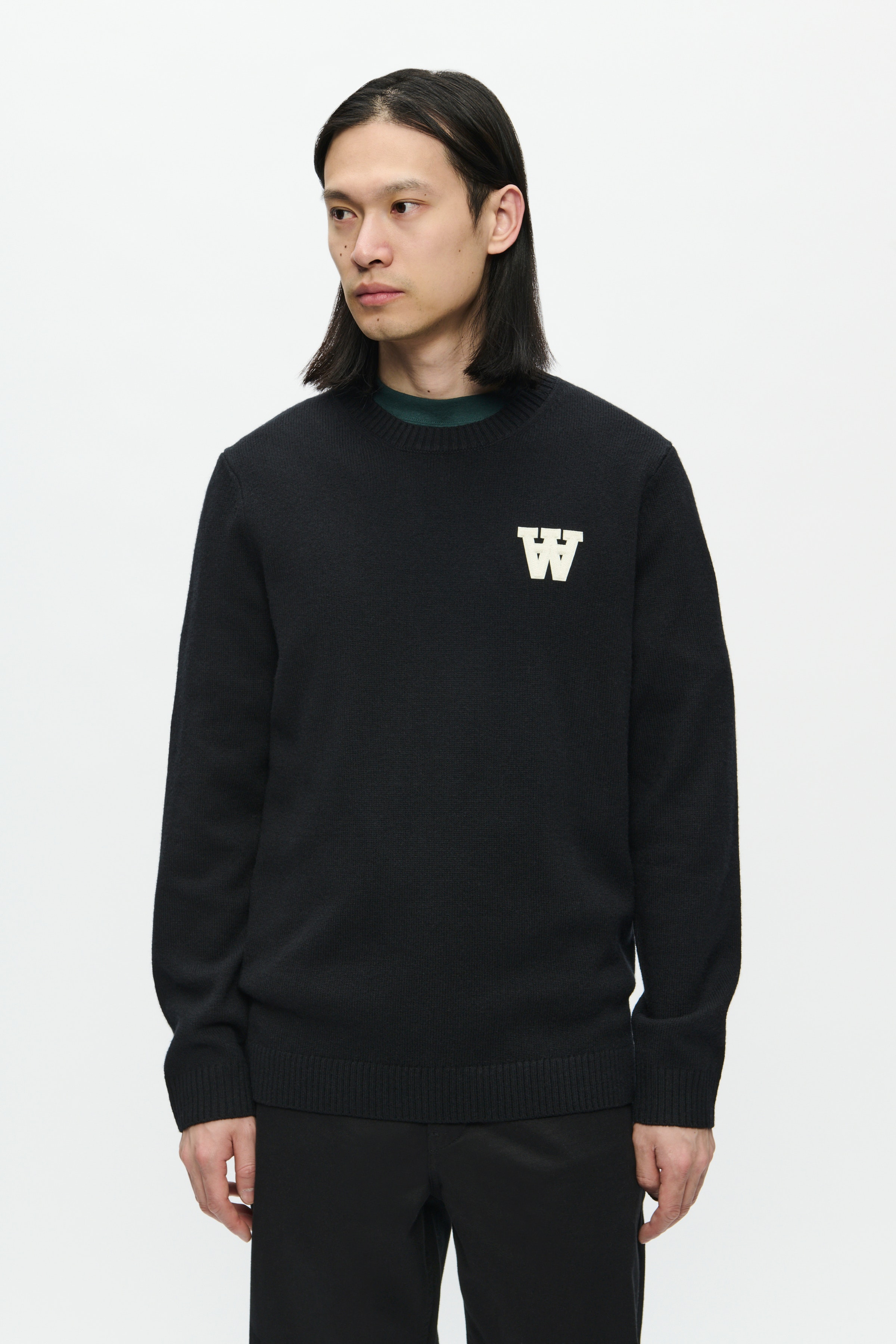 DOUBLE A BY W.W. MEN WWTay Lambswool Pullover