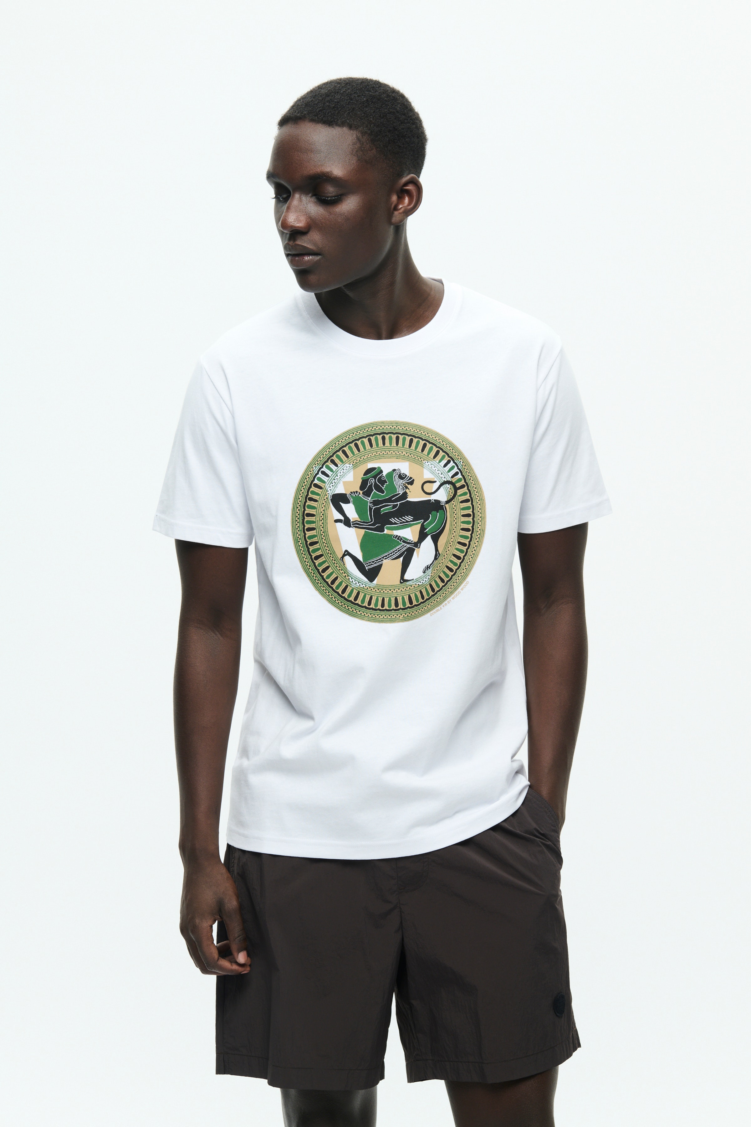 DOUBLE A BY W.W. MEN WWAce T-shirt