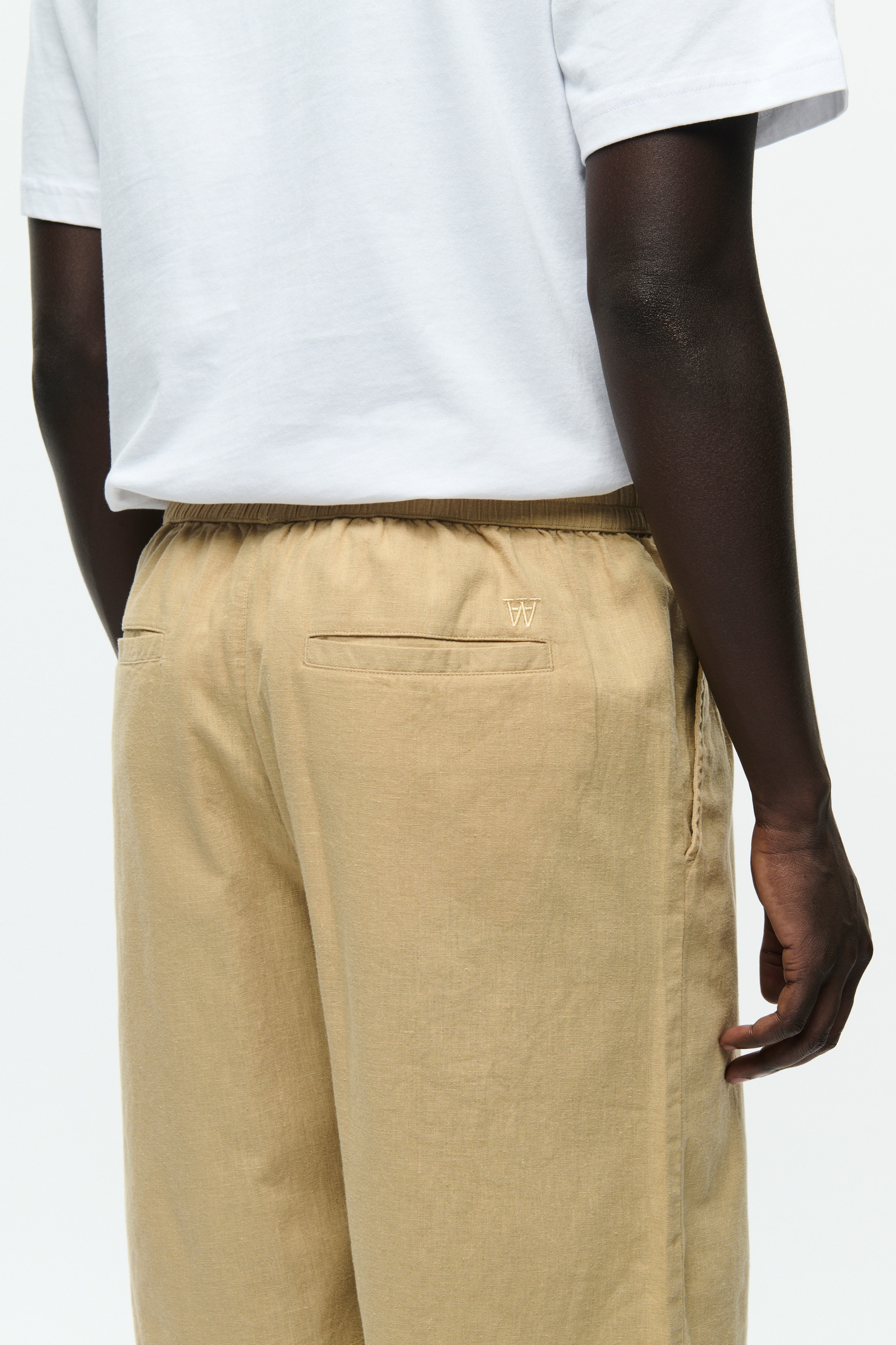 DOUBLE A BY W.W. MEN WWenoch Linen Shorts