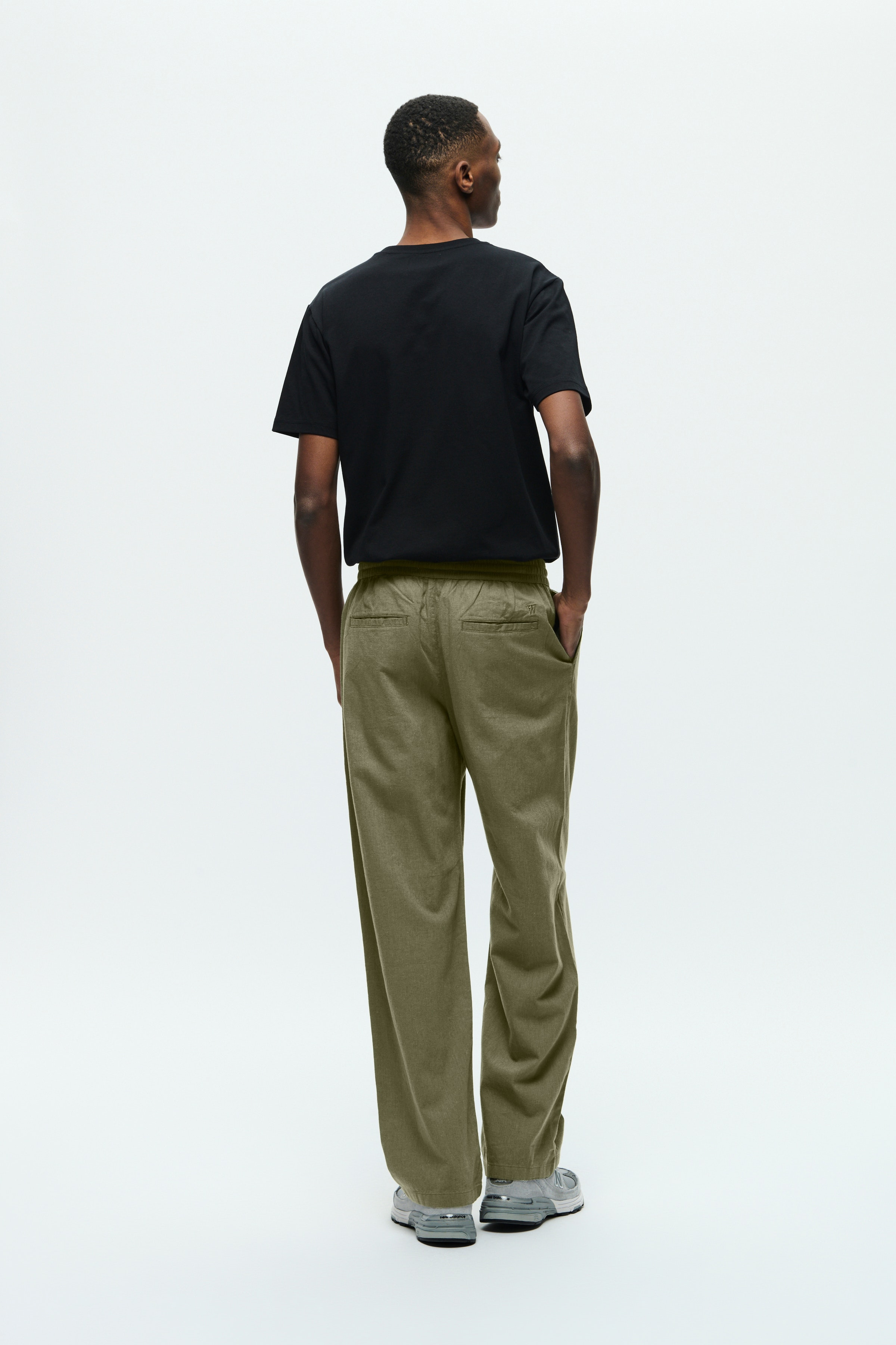 DOUBLE A BY W.W. MEN WWenoch Linen Trousers