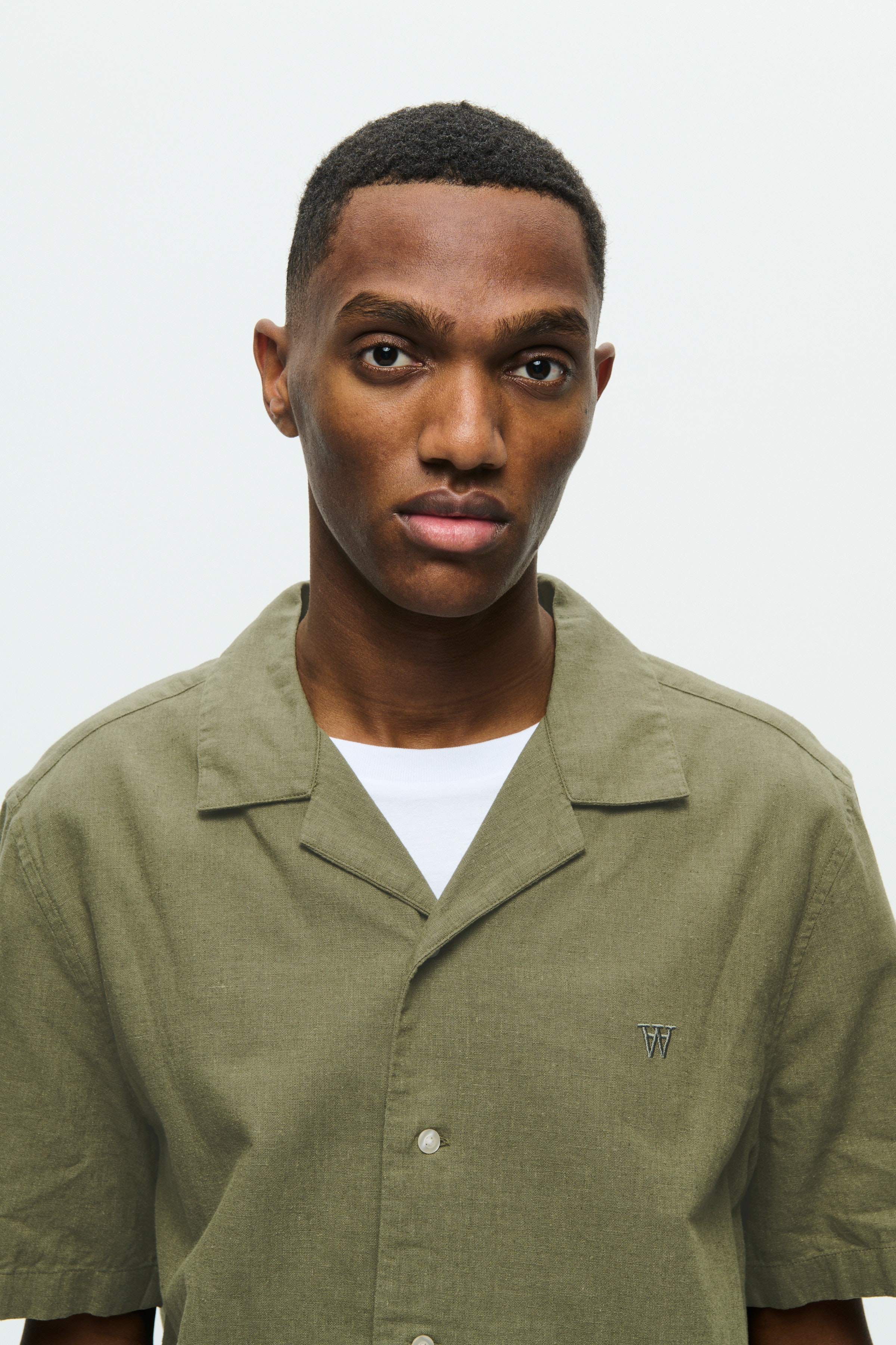 DOUBLE A BY W.W. MEN WWaaron Linen Shirt