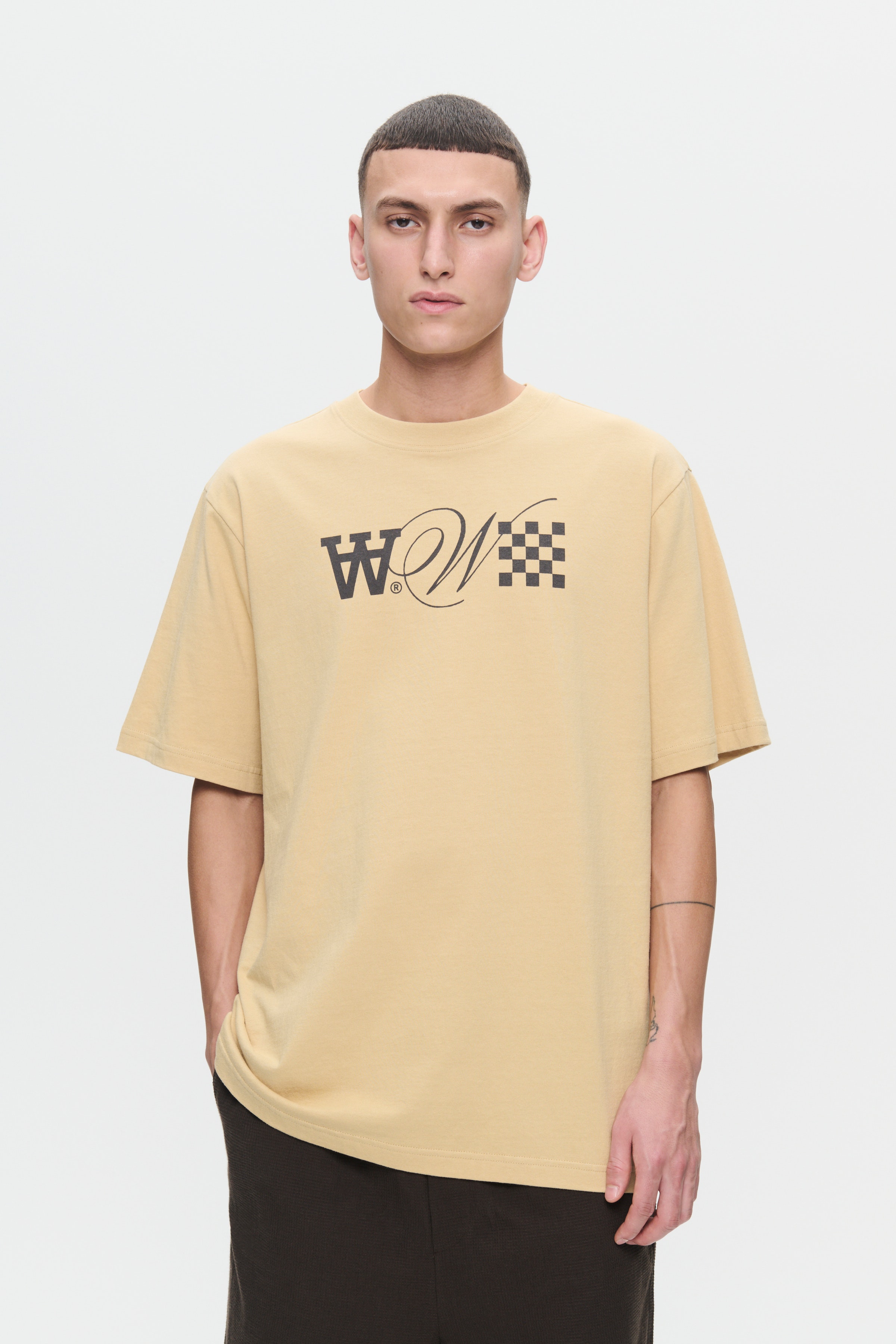 DOUBLE A BY W.W. MEN WWAce Signature T-shirt