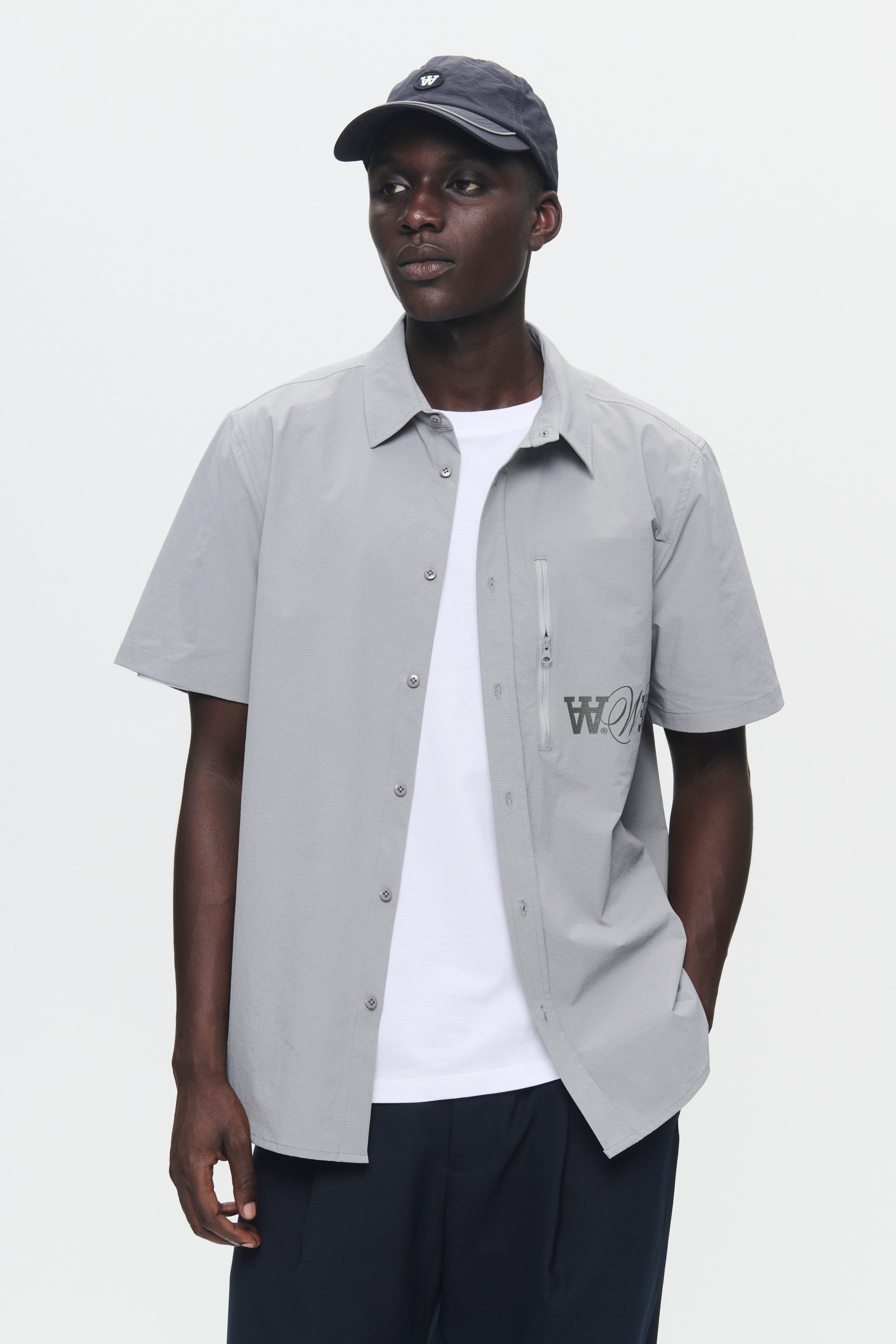 DOUBLE A BY W.W. MEN WWEra Tech Shirt