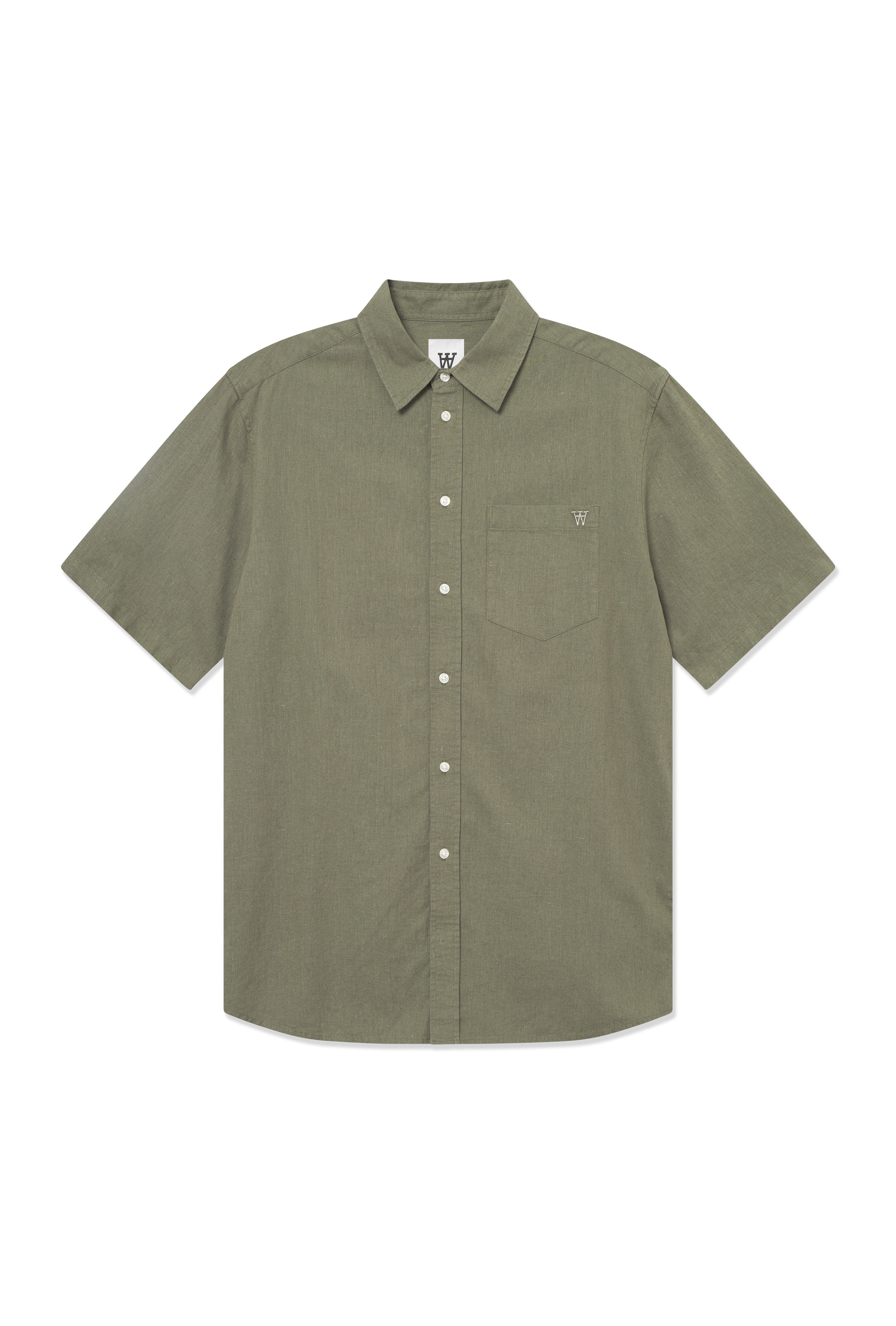 DOUBLE A BY W.W. MEN WWaaron Linen Shirt