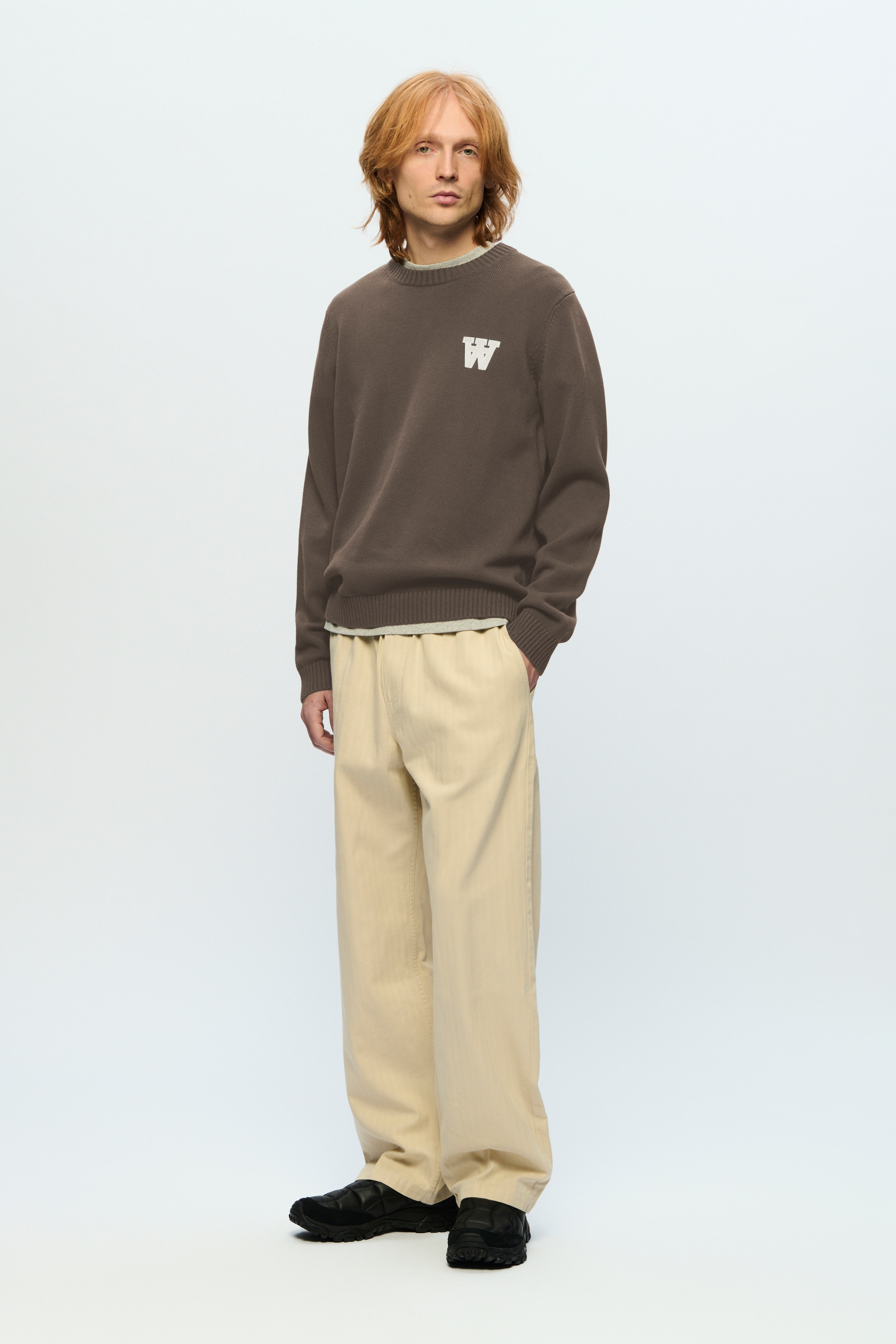 DOUBLE A BY W.W. MEN WWTay Pullover