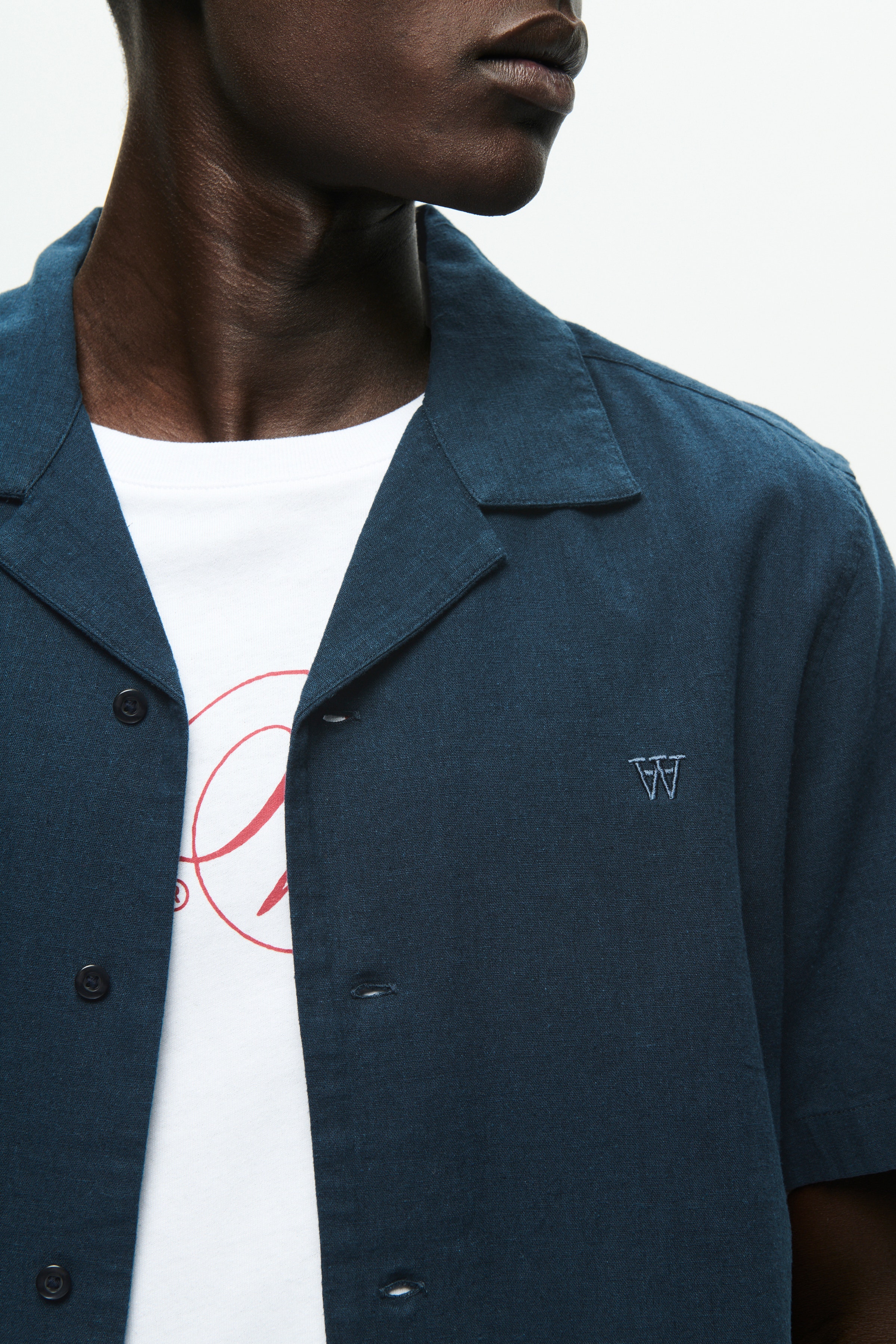 DOUBLE A BY W.W. MEN WWaaron Linen Shirt