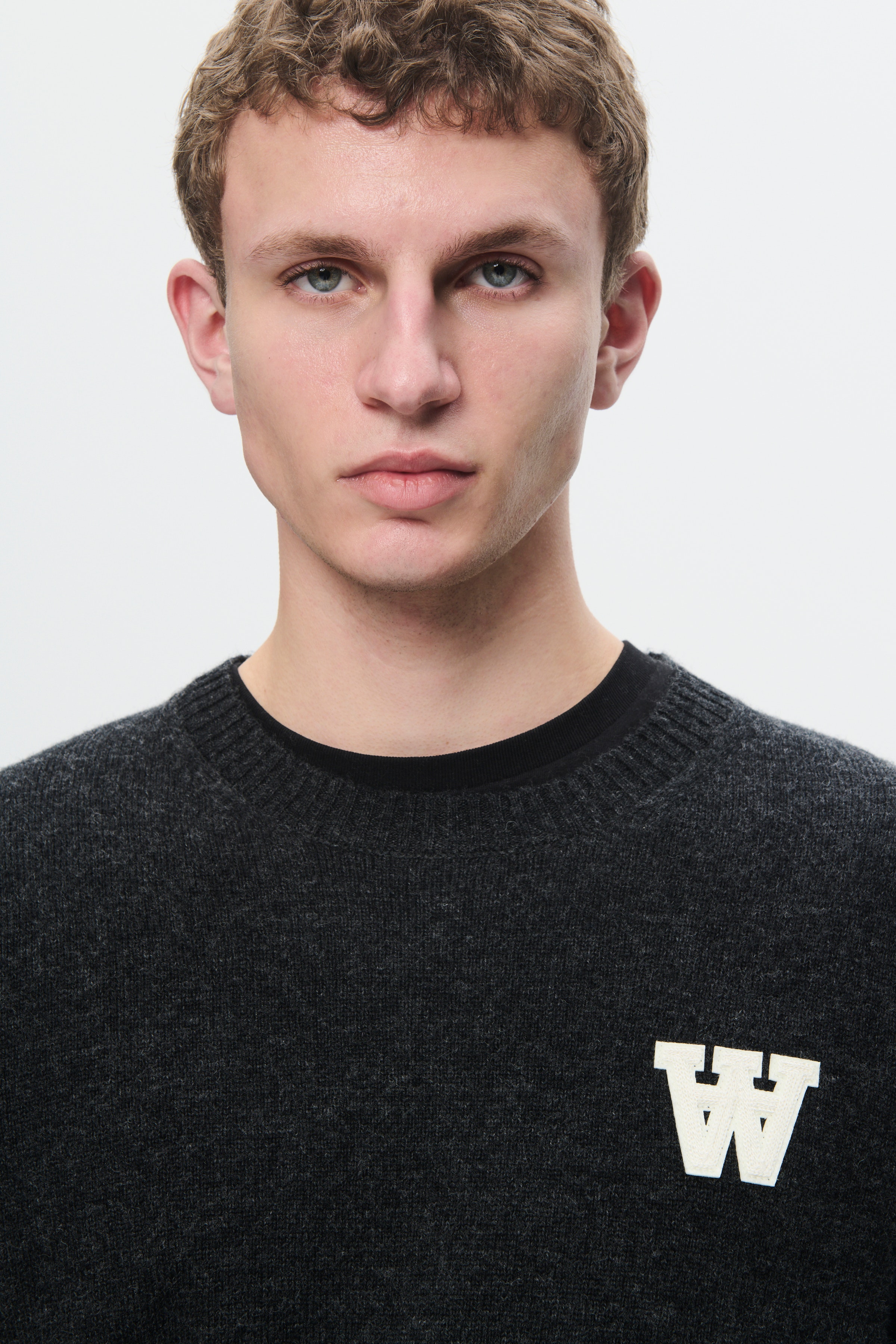 DOUBLE A BY W.W. MEN WWTay Lambswool Pullover